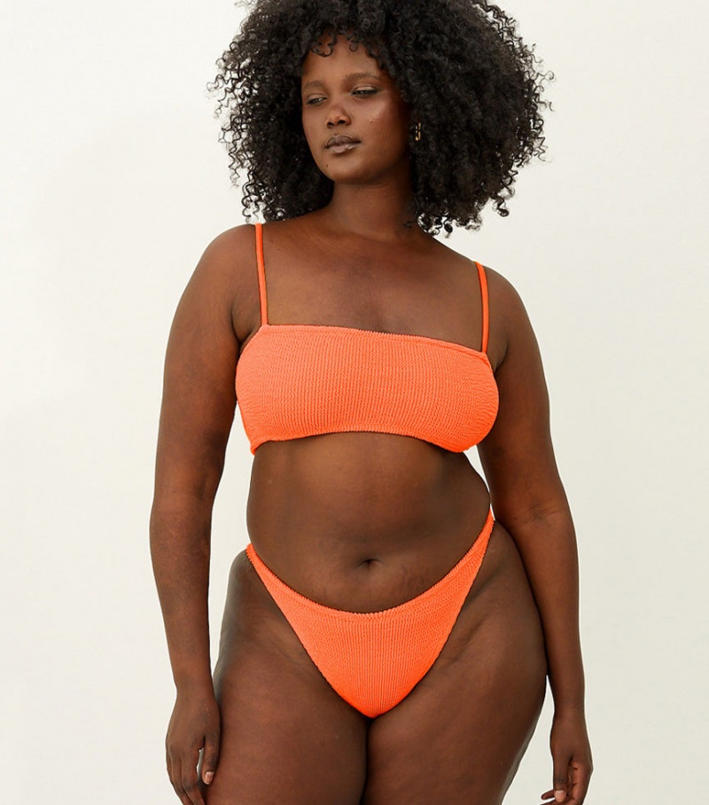 Women's Hunza G Gigi Bikinis Orange | US-627514WIO